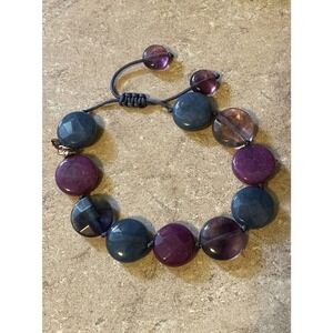 Lola Rose semi precious bracelet purple